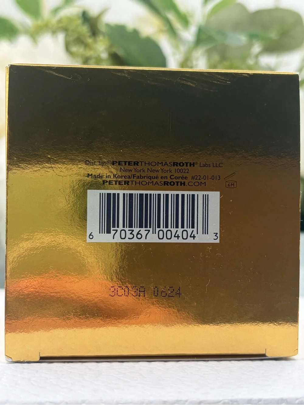 Peter Thomas Roth 24K Gold Firming Hydra-Gel Eye Patches 30 Pairs NEW Sealed✨
